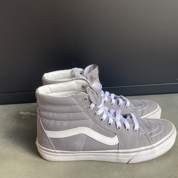 Womens Grey SK8-HI Shoe Vans - Picture 7 of 7